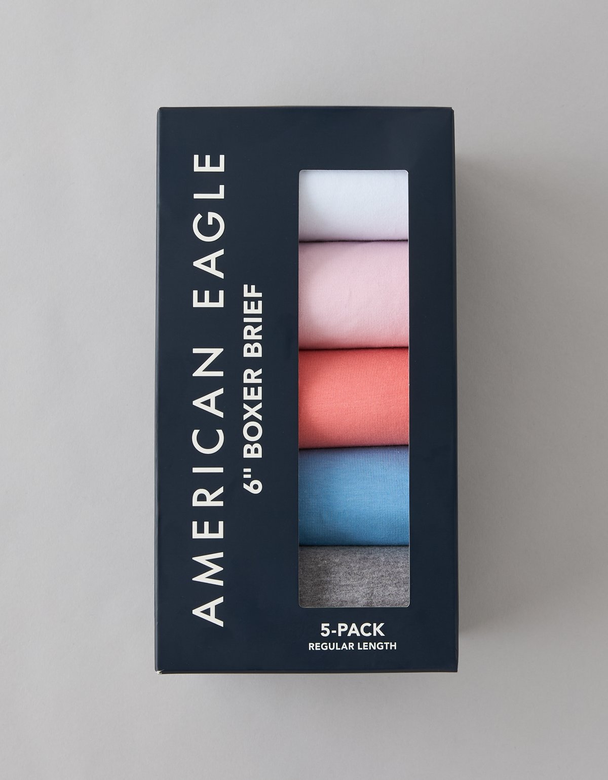 AEO Men's 6" Classic Boxer Brief 5-Pack - image 3
