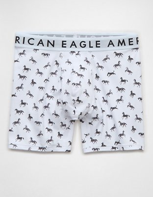 AEO Brief Boxer Clásico de 6" de Caballos para Hombre