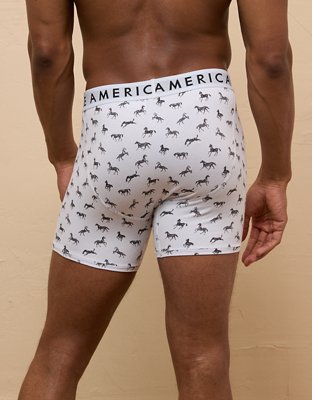 AEO Brief Boxer Clásico de 6" de Caballos para Hombre