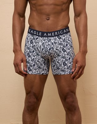 AEO Men's Paisley 6" Classic Boxer Brief