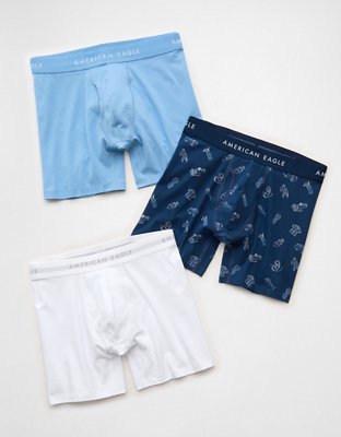 AEO Men's 6" Classic Boxer Brief 3-Pack