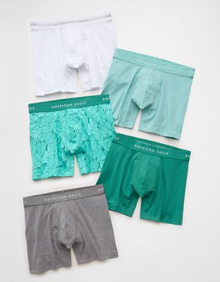 AEO Men's 6" Classic Boxer Brief 5-Pack from American Eagle - $44.96 (16% off)