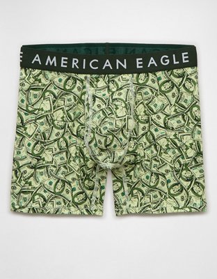 AEO Men's Dollar Bills 6" Classic Boxer Brief