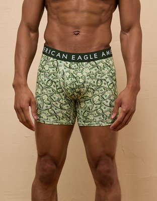 AEO Men's Dollar Bills 6" Classic Boxer Brief