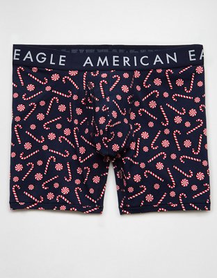 AEO Candy Canes 6 Classic Boxer Brief