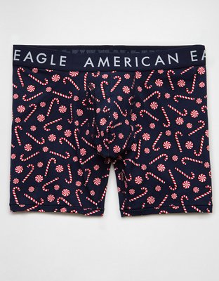 AEO Candy Canes 6" Classic Boxer Brief