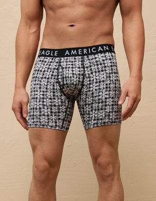 AEO Snow Plaid 6" Classic Boxer Brief