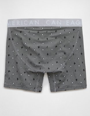 AEO Men's Mini Penguins 6" Classic Boxer Brief