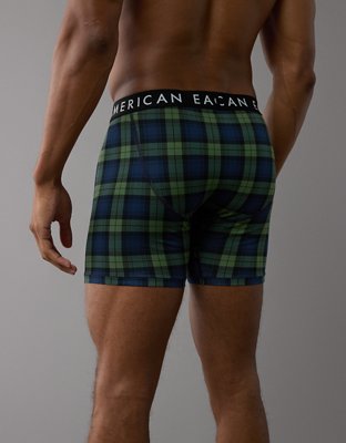 AEO Men's Black Watch 6" Classic Boxer Brief