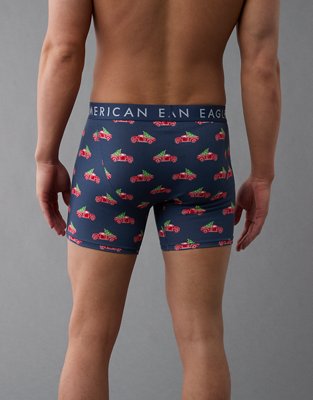 AEO Christmas Tree Truck 6" Classic Boxer Brief