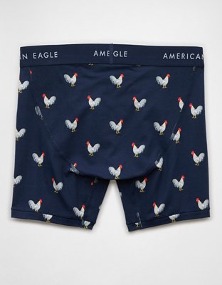 AEO Men's Roosters 6" Classic Boxer Brief