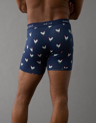 AEO Men's Roosters 6" Classic Boxer Brief