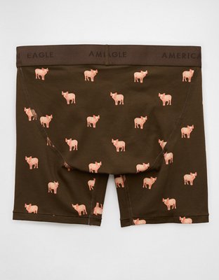AEO Brief Boxer Clásico de 6" de Cerdos para Hombre