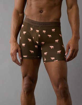 AEO Brief Boxer Clásico de 6" de Cerdos para Hombre