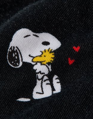 Caleçon boxeur ajusté classique de 6 po bisous de la Saint-Valentin Snoopy pour hommes AEO