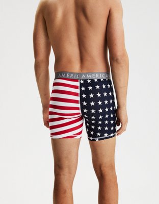 AEO Men's Stars + Stripes 6" Boxer Brief