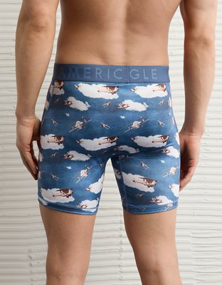 AEO Men's Planes 6" Flex Boxer Brief