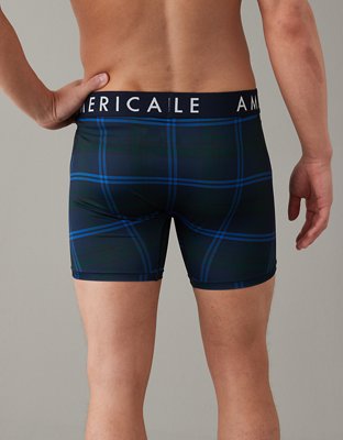 AEO Plaid 6" Flex Boxer Brief