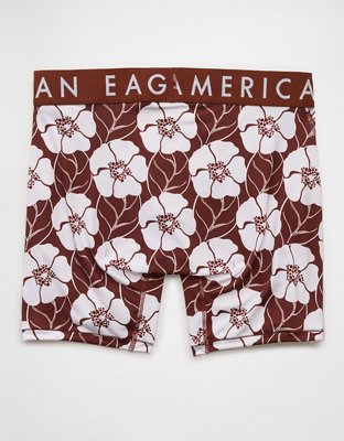 AEO Men's Floral 6" Flex Boxer Brief