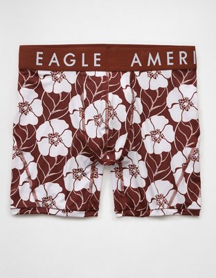 AEO Mens Floral 6 Flex Boxer Brief