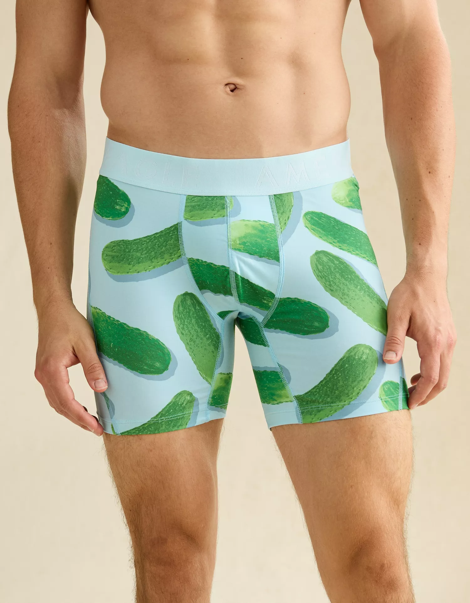 AEO Men's Food 6" Flex Boxer Brief - thumbnail 5