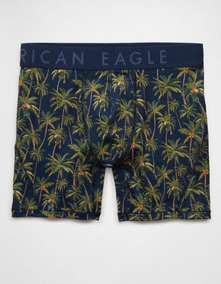 AEO Mens Palm Trees 6 Flex Boxer Brief