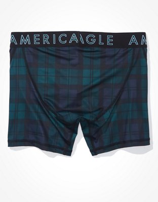 AEO Plaid 6" Flex Boxer Brief