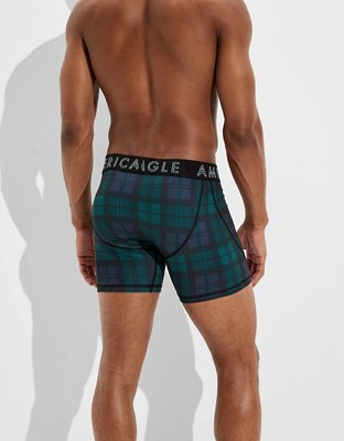 AEO Plaid 6" Flex Boxer Brief