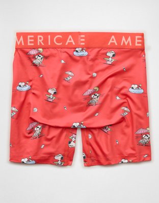 AEO Men's Snoopy 6" Flex Boxer Brief