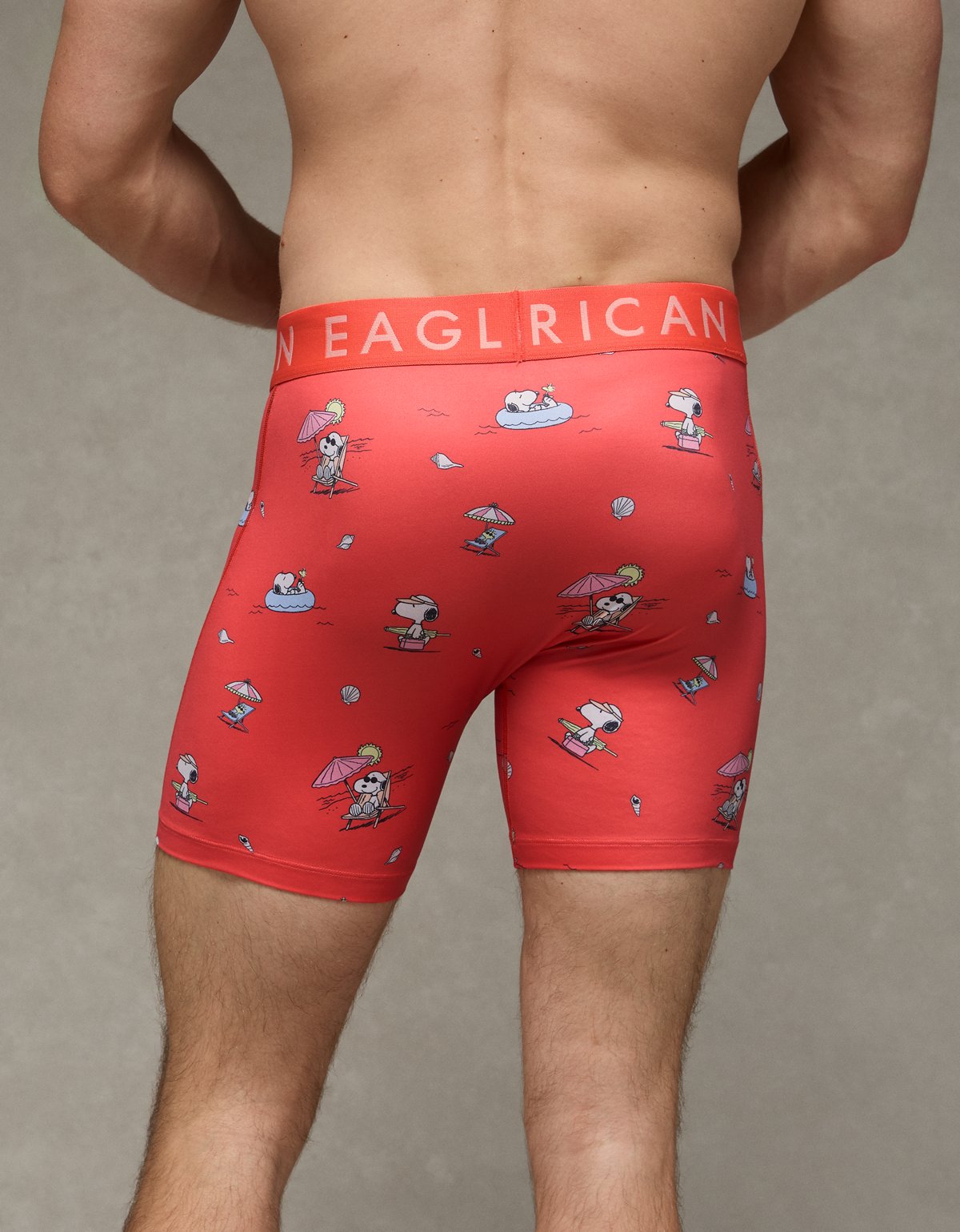 AEO Men's Snoopy 6" Flex Boxer Brief - image 2