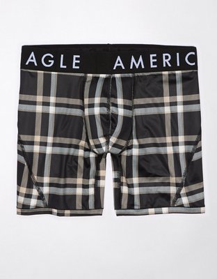 AEO Plaid 6" Flex Boxer Brief