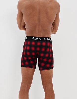 Мужские сумки American Eagle AEO Plaid 6" Flex Boxer Brief With Ball Pit Pouch — фото 2