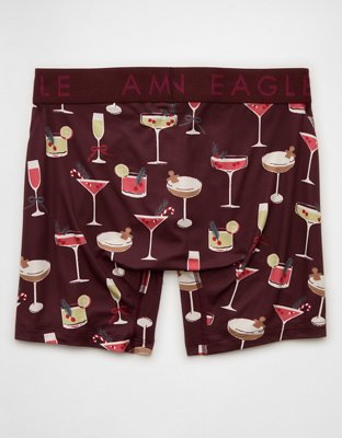 AEO Men's Cocktails 6" Flex Boxer Brief
