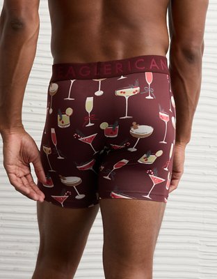 AEO Men's Cocktails 6" Flex Boxer Brief