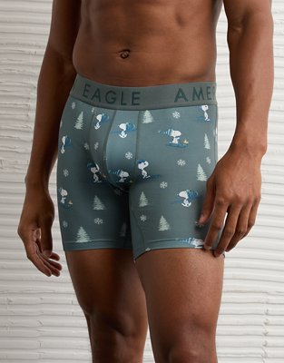 AEO Snoopy Holiday Stretch 6" Boxer Brief