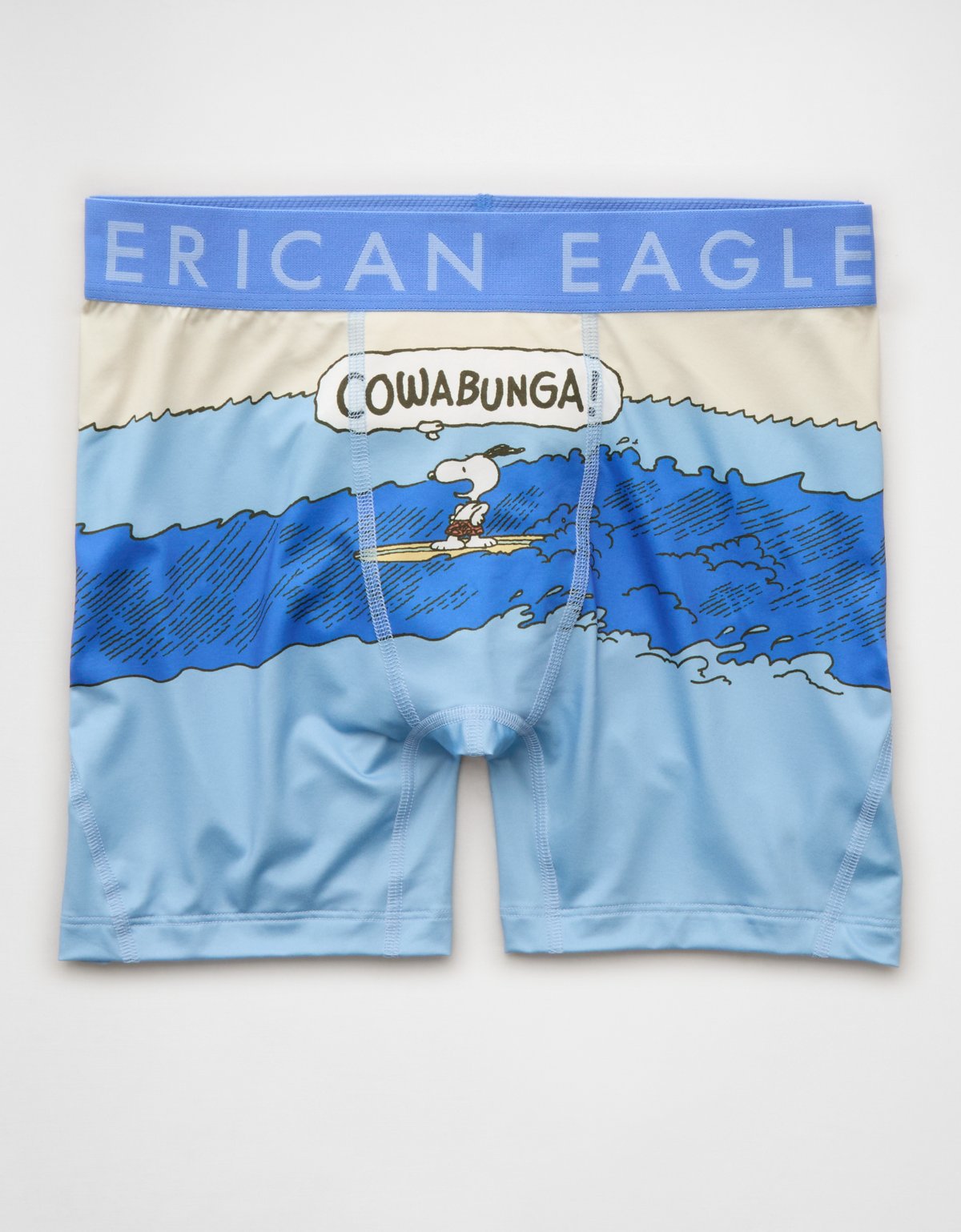 AEO Men's Snoopy 6" Flex Boxer Brief - image 3