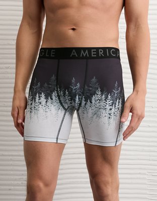AEO Men's Evergreen Print 6" Flex Boxer Brief