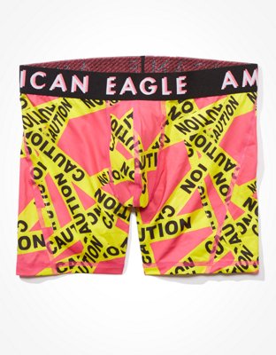 Трусы-боксеры AEO Caution Flex для мужчин — American Eagle — фото 3