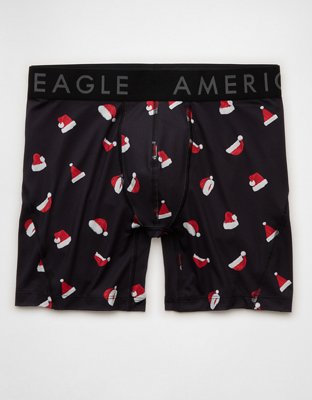 AEO Men's Santa Hat 6" Flex Boxer Brief