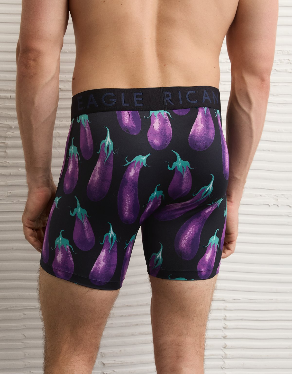 AEO Men's Eggplants 6" Flex Boxer Brief - image 2