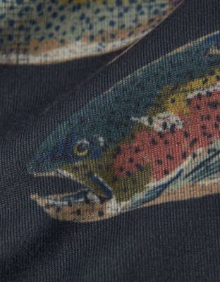 AEO Men's Trout Print 6" Flex Boxer Brief