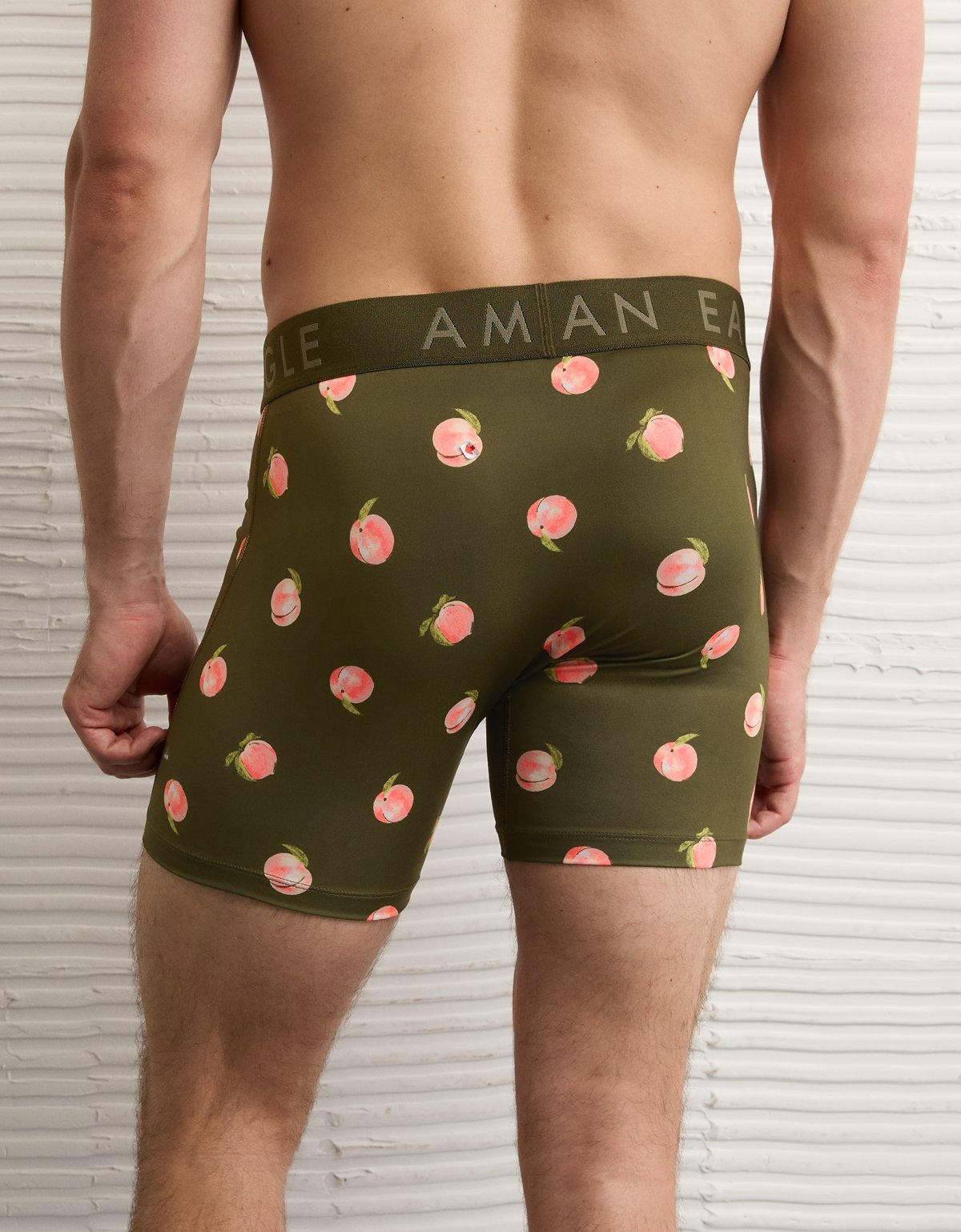 AEO Men's Peaches 6" Flex Boxer Brief - image 2