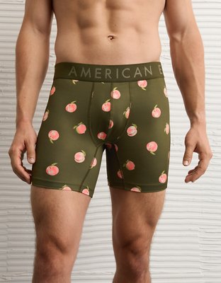 AEO Men's Holiday Lights 6" Flex Boxer Brief