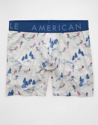 AEO Ski Scene 6" Flex Boxer Brief