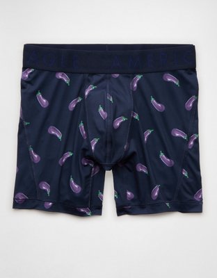 AEO Men's Eggplant 6" Flex Boxer Brief