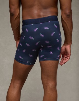 AEO Men's Eggplant 6" Flex Boxer Brief