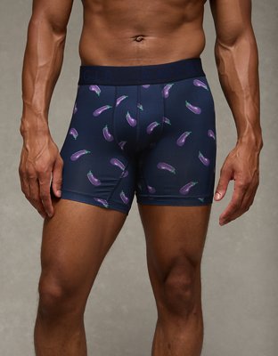 AEO Men's Eggplant 6" Flex Boxer Brief
