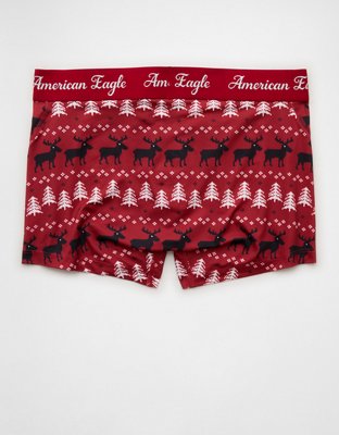 AEO Men's Festive 4" Flex Boxer Brief