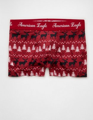 AEO Men's Festive 4" Flex Boxer Brief
