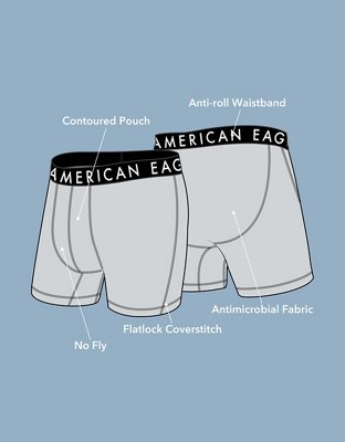 AEO Men's Cars X-Ray 6" Flex Boxer Brief